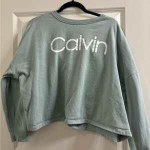 Calvin Klein cropped sweatshirt